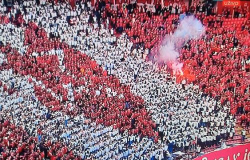 Koreografija od koje staje dah: Pogledajte kako su Delije obeležile rođendan Crvene zvezde! (FOTO)