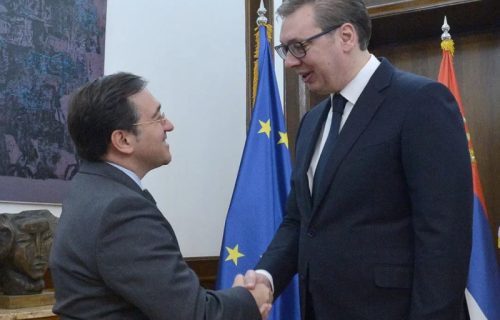 Dobar sastanak! Vučić sa Albaresom: Izrazio sam zabrinutost zbog sve učestalijih NAPADA na Srbe na KiM