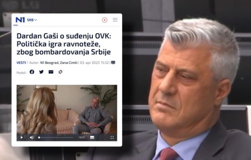 SRAM VAS BILO, BAGRO! Tajkunski N1 brani koljača srpske dece: “Tači je pozitivna ličnost i žrtva sistema”