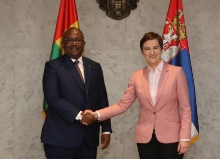 Brnabić dočekala predsednika Gvineje Bisao: Sutra sastanak sa Vučićem