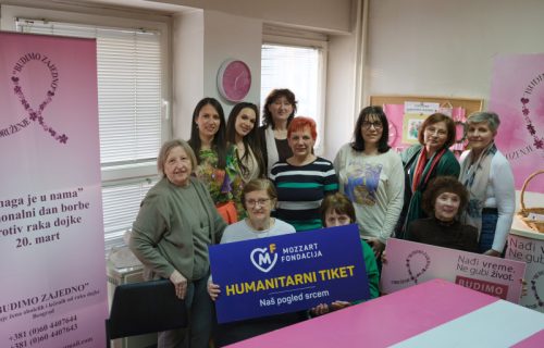Poznati nižu dobitke, a fondacija MOZZART donacije:Humanitarni tiket za udruženje „Budimo zajedno“