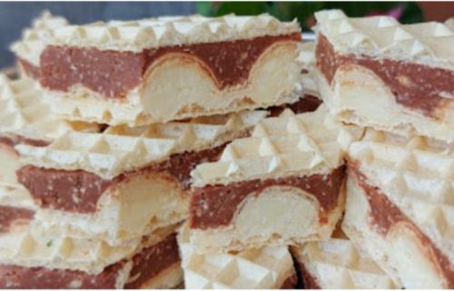 Oblande sa dva fila:  Kraljevski užitak za sladokusce, KINDER OBLANDE po bakinom receptu (RECEPT + VIDEO)