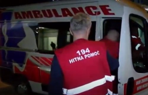 Užas kod Svrljiga: Voz naleteo na vozilo Hitne pomoći, kombi potpuno uništen
