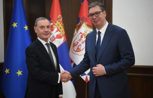 "Srbija posvećena saradnji sa EU, ali vodi se isključivo međunarodnim pravom i zaštitom svojih interesa": Vučić sa O’Salivenom