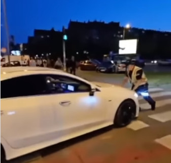 UHAPŠEN POZNATI BEOGRADSKI GINEKOLOG: "Mercedesom" krenuo na policajca (VIDEO)