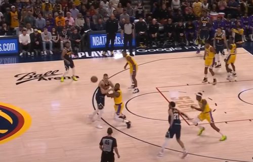 O OVOM POTEZU BRUJI AMERIKA! Lebron prvo nadmudrio Jokića, a onda mu Srbin vratio duplo (VIDEO)