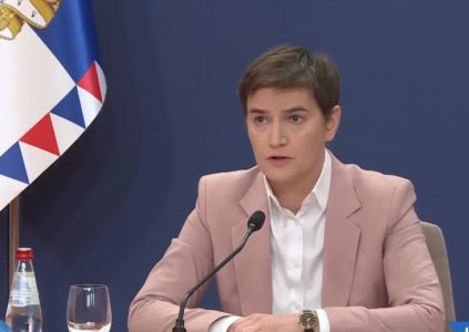 Brnabić: Reprezentacija Srbije na EP putovala avionom sa hrvatskom zastavom, Vučić je bio očajan