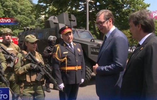 Vučić na obeležavanju Dana policije: "Samo sa vama se osećamo sigurno" (FOTO)