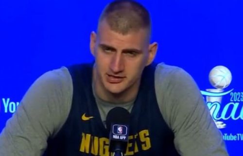 JOKIĆ GOVORIO PRED VELIKO NBA FINALE: Srbin opet nasmejao Amere! A, šta je Jović trebalo da kaže (VIDEO)