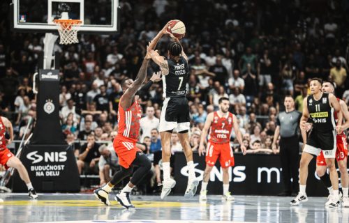 PARTIZAN POVEO U FINALU PLEJ-OFA! Crno-belima istorijski derbi u Areni (VIDEO+FOTO)