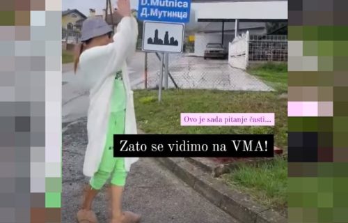 Najnoviji video Ane Nikolić: U papučama, trenerci, sa kapom na glavi poručuje - Vidimo se na VMA