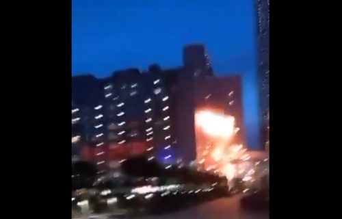 Moskva napadnuta dronom, oštećena je zgrada, a jedna osoba povređena (VIDEO)