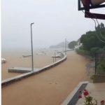 APOKALIPTIČNE SCENE: Potop u Herceg Novom, u kafiće i lokale prodrla voda (VIDEO)