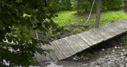 Most u Ivanjici se srušio dok je žena bila na njemu, scena iz horor filmova:"Spasao me prijatelj" (VIDEO)