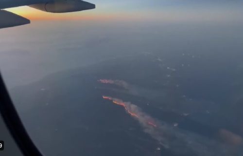 Na Rodosu borba i dalje traje: Vatra bukti kilometarima, evakuišu turiste po školama i stadionima (VIDEO)