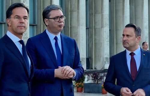 Važni razgovori o krizi na KiM: Vučić dočekao premijere Holandije i Luksemburga u Palati Srbija