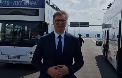 "Mnogo je lep jug Srbije": Vučić na Instagramu podelio utiske sa otvaranja prve deonice auto-puta (VIDEO)