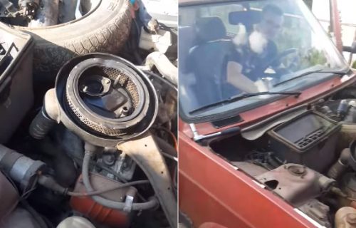 "Upali, Boga ti dragog": "Kec" upalio posle 27 godina, zvuk motora razgalio srca širom regiona (VIDEO)