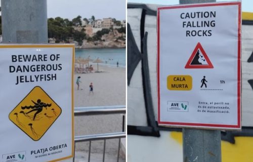 "Do plaže 2 sata i 53 minuta hoda": Dok se svi otimaju za turiste, ovde žele da ih oteraju, pa postavljaju ovakve plakate (FOTO)