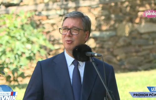 VUČIĆ SA PENDAROVSKIM U PROHORU PČINJSKOM: "Imamo bratske odnose, verujem da će se oni razvijati" (VIDEO)