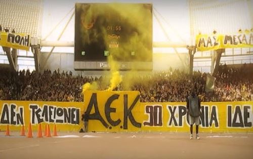 Navijači AEK-a: Osuđujemo postavljanje transparenta "Kosovo je Albanija"