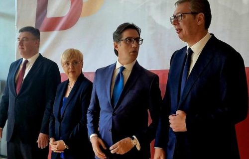 Vučić sa samita Procesa Brdo-Brioni u Skoplju: Do kraja meseca odgovor na zahtev o izborima (FOTO+VIDEO)