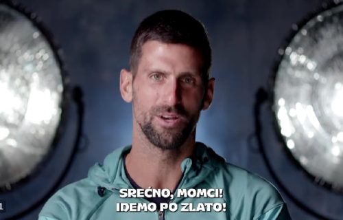 "Srećno momci, idemo po zlato!" Nole poslao poruku našim košarkašima (VIDEO)