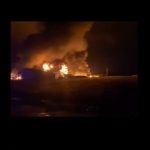 Veliki požar kod Varvarina: Plamen guta hladnjaču (FOTO+VIDEO)