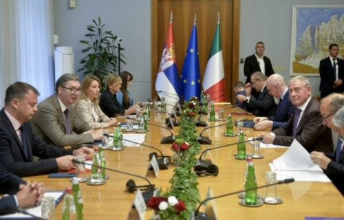 "Odličan sastanak sa italijanskim ministrom o novim investicijama i sirovinama" (FOTO)