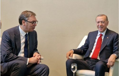 "Vrlo dobar sastanak sa predsednikom Turske": Vučić i Erdogan razgovarali u Njujorku (FOTO)