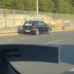 Još jedan snimak vožnje u kontra smeru: Vozača uhvatila kamera kod Mosta na Adi (VIDEO)