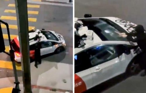 Robo-taksiji voze ulicama, a vandali ih rasturaju: Snimak koji pokazuje kakav nas svet možda čeka (VIDEO)