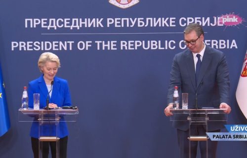 Obraćanje Vučića i Fon der Lajen: Srbija posvećena miru i stabilnosti, zna šta su njene obaveze