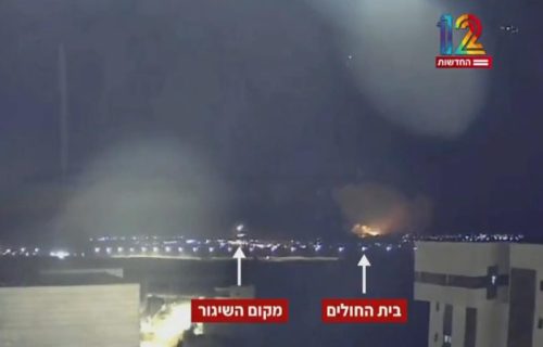 Izrael objavio snimak eksplozije u Gazi: Tvrdi da dokazuje da je Hamas pogodio bolnicu (VIDEO)