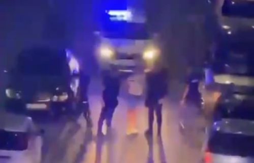 Snimak hapšenja ubice iz Kruševca: Zaklao čoveka za šankom, policija ga opkolila na ulici (VIDEO)