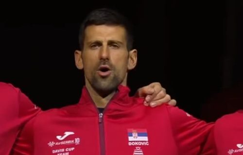 Srbijo, budi ponosna! Pogledajte sa kakvom emocijom naši teniseri pevaju himnu "Bože pravde" (VIDEO)