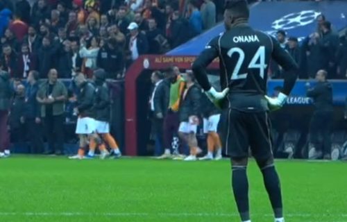 Tragičar Crvenih đavola neutešan: Onana ostao bez podrške saigrača nakon remija sa Galatasarajom