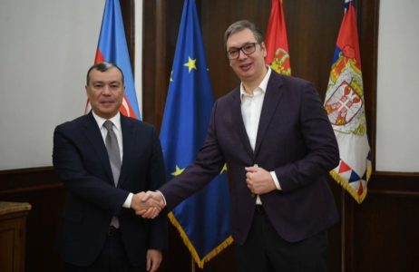 “Odličan razgovor sa velikim prijateljem”: Vučić sa Babajevim razgovarao o unapređenju saradnje u svim oblastima (FOTO)