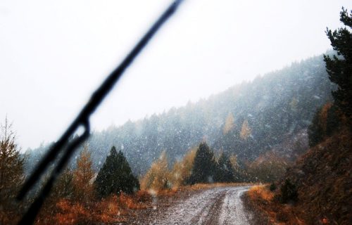 Naredna dva sata kiša i pljuskovi, na planinama sneg