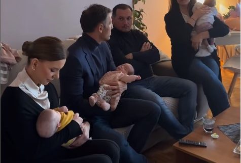 Neka ulaganja nemaju cenu: Ministar Mali i direktorka RFZO u poseti šestočlanoj porodici Koprivica