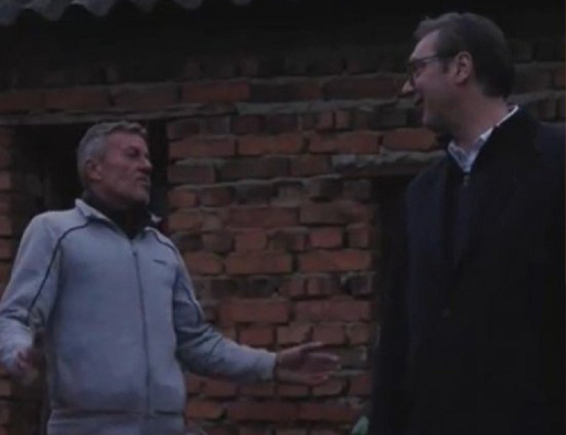 Predsednik Vučić obišao Dejana koji živi sa bolesnom majkom, pa poslao snažnu poruku (VIDEO)
