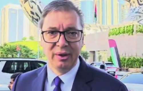 "Sve mi se čini da je Kula Beograd za koji centimetar niža": Vučić objavio novi video snimak iz Dubaija