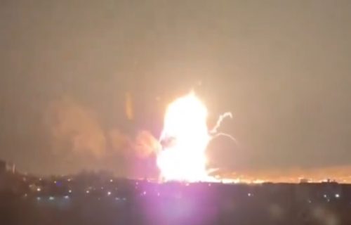 Ogromna eksplozija: Ukrajina napala Krim, tvrde da su uništili ruski desantni brod "Novočerkask" (VIDEO)