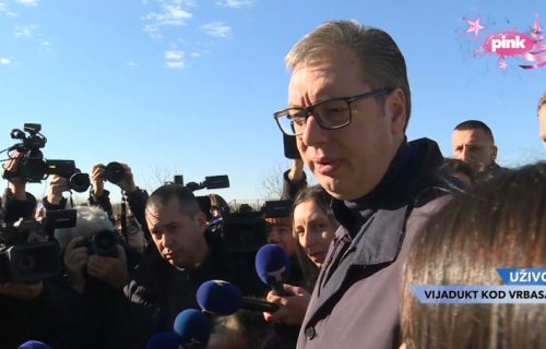 Vučić obišao završne radove na vijaduktu kod Vrbasa: Od Beograda do Subotice za 75 minuta (VIDEO)