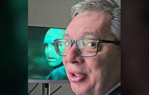 Lord Voldemort je Srbin: Vučić objavio novi snimak na TikToku (VIDEO)