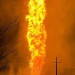 Eksplodirao gasovod u Oklahomi, plamen se vidi 50 kilometara od lica mesta (VIDEO)