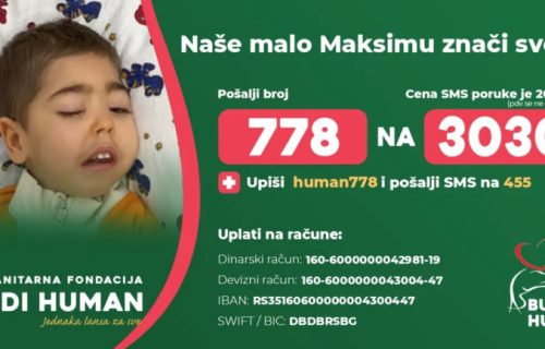 Maksim (5) iz Niša koji jedini u Srbiji ima ovu retku bolest, DOBIJA LEK! Sakupljena suma od 200.000 evra