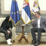 Predsednik Vučić primio Maricu Mihajlović iz Sremske Mitrovice (VIDEO)