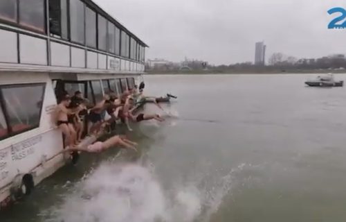 Viteško plivanje za Časni krst: Sutra ispod Beogradske tvrđave