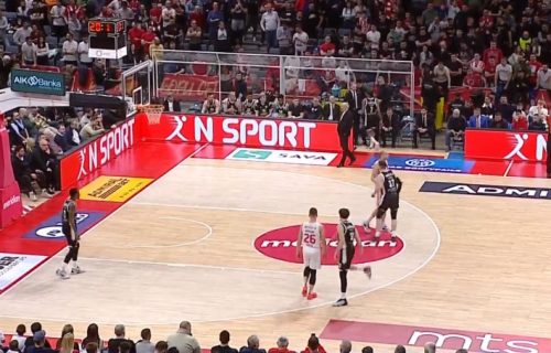 Velika drama u meču večitih rivala: Crveno-beli savladali Partizan 88:86